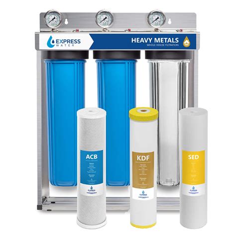 best whole house water filter for heavy metals|express water whole house filtration.